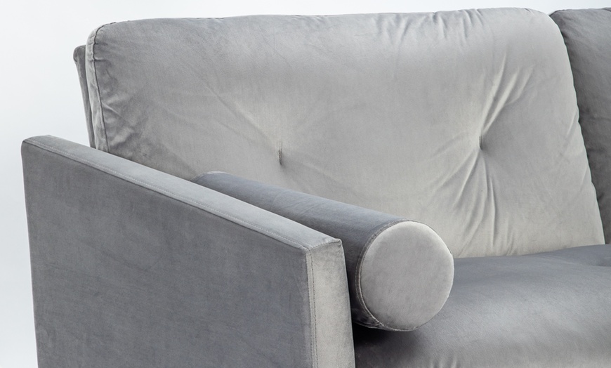 Image 11: Sofa Bed with Two Bolster Cushions