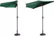 Villacera 9' Outdoor Patio Half Umbrella - Second Medium