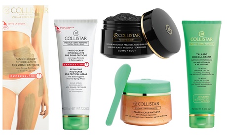 Prodotti corpo Collistar disponibili in varie tipologie e formati