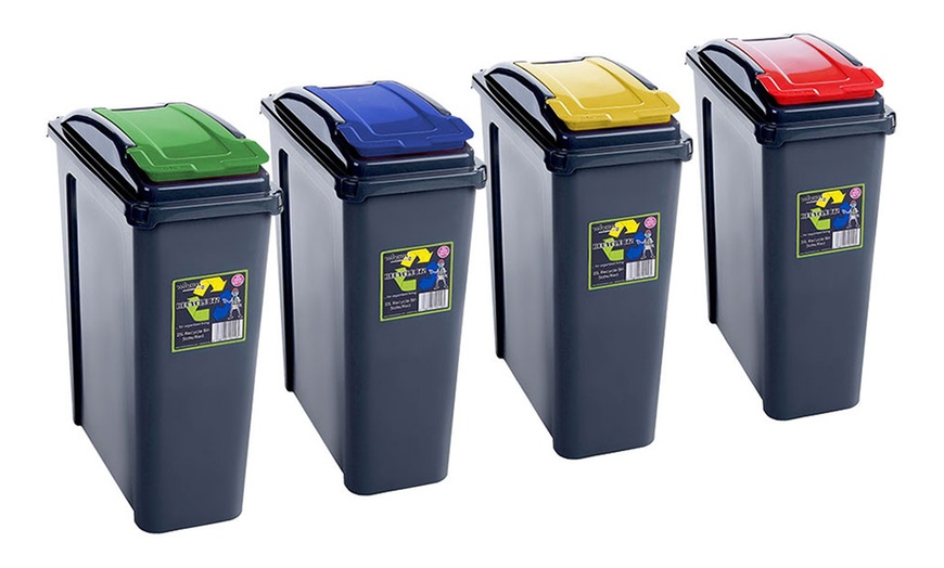 Image 6: Slimline Recycle Bin