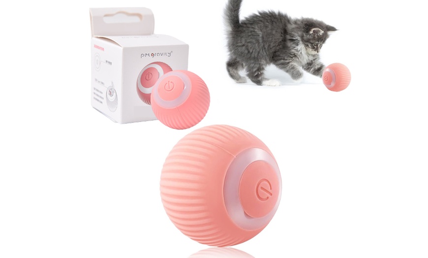 Image 3: Jouet interactif intelligent pour chat avec lumières LED