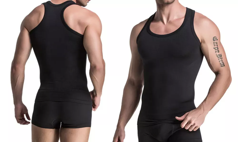 Men's Slim Compression Tank Top - Second Medium