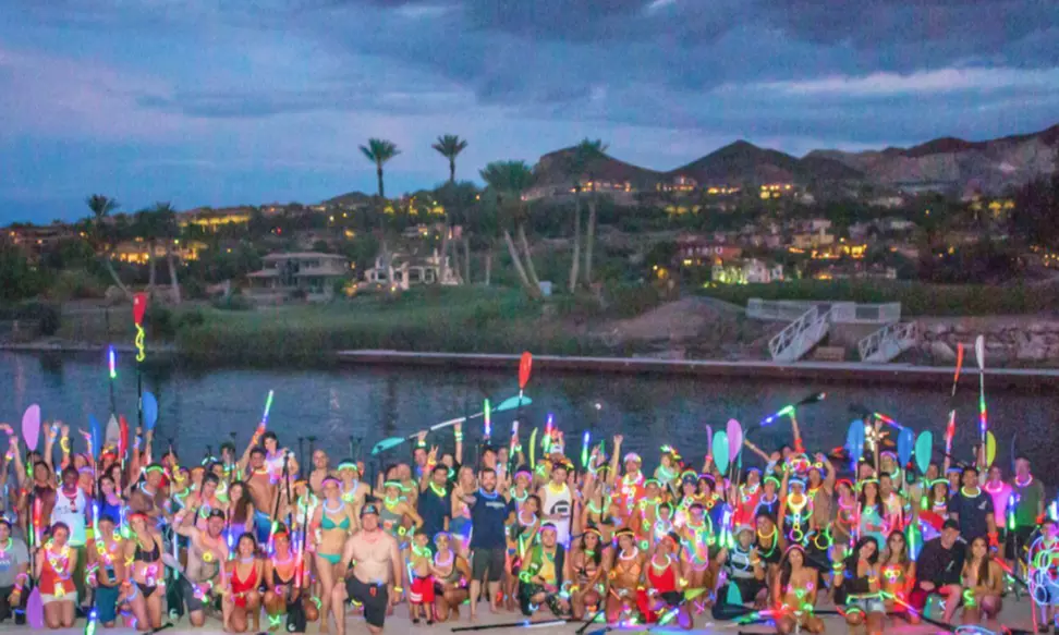 Neon Paddleboard or Kayak Rental from Lake Las Vegas Water Sports (Up to 30% Off). Four Options Available. - Primary Image