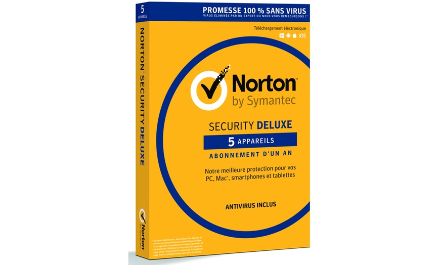 Image 3: One or Two Years Norton Security Standard or Deluxe