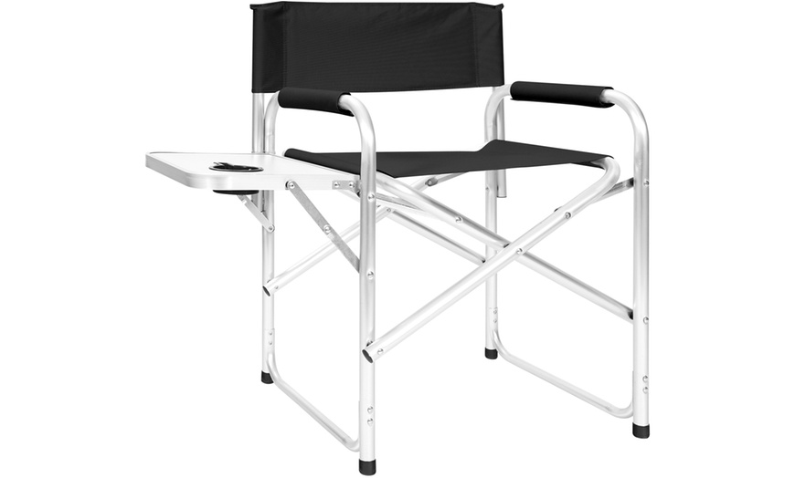 Image 6: Chaise pliante avec plateau