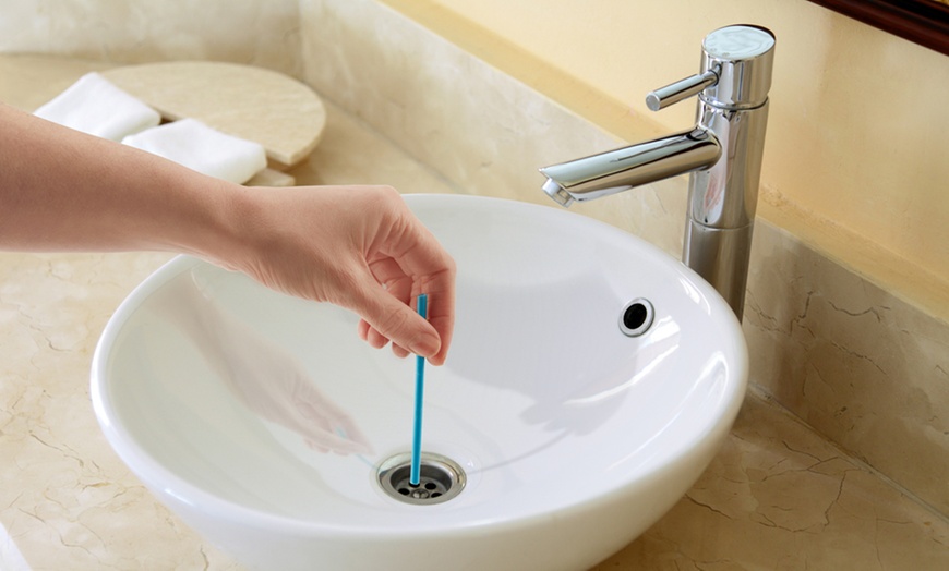 Image 1: Easy Clean Drain Cleaning Sticks