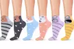 Women's Cute and Fun Ankle Socks (6 Pairs) - Second Medium