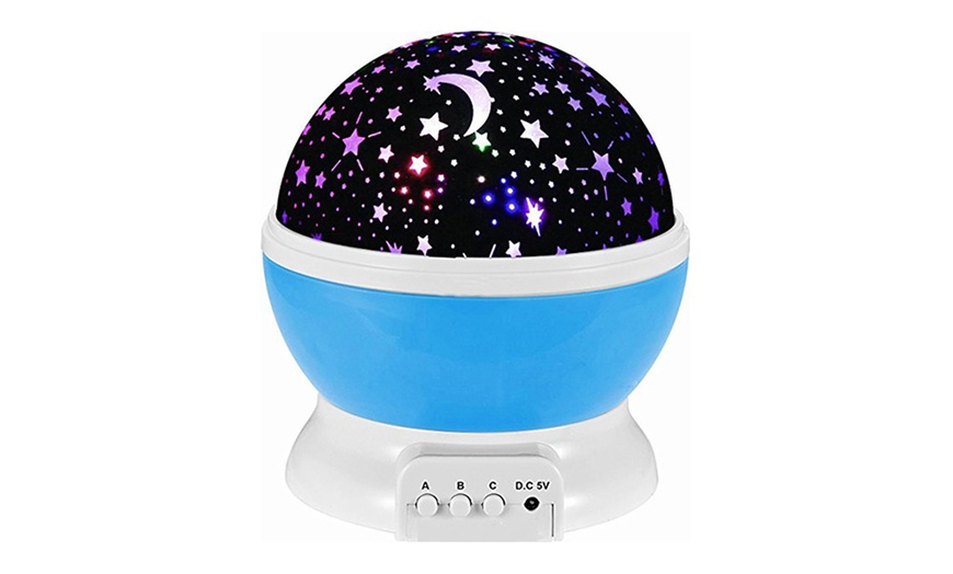 Image 4: One or Two Nursery Night Light Star Projectors