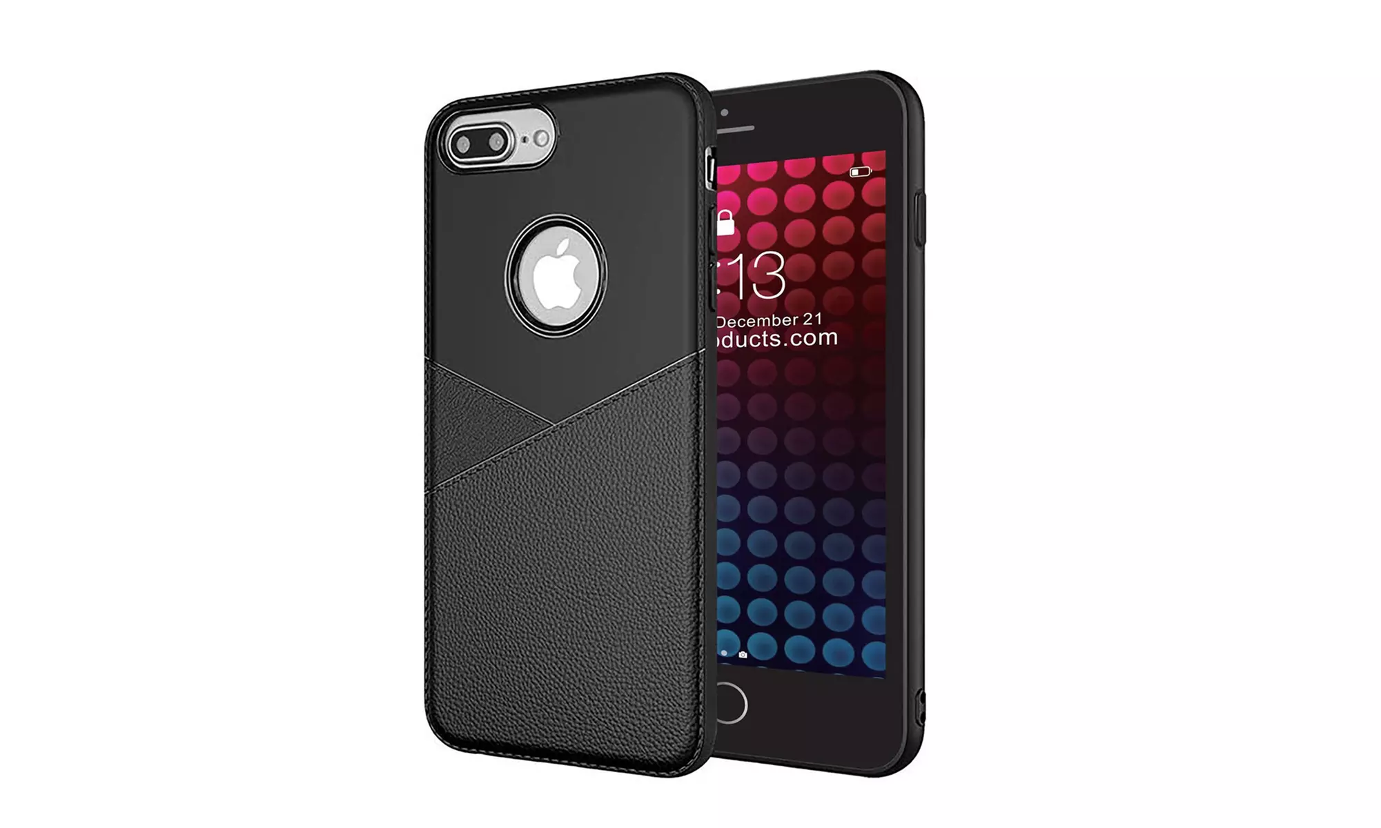 Waloo Silicone Textured Case for iPhone 6/7/8, 6/7/8 Plus, X/XS, XR, & Xs Max