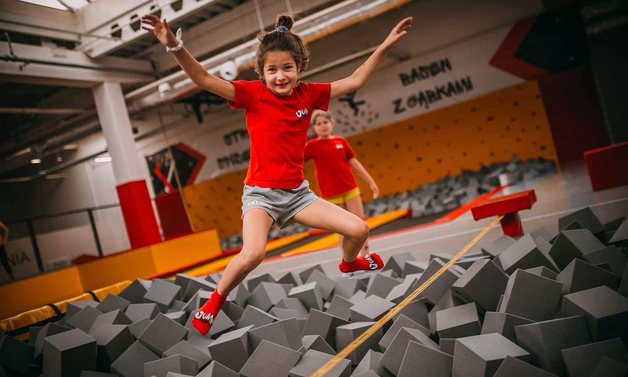 Skocz do dobrej zabawy! Wejście do parku trampolin dla 1,5 lub 6 osób