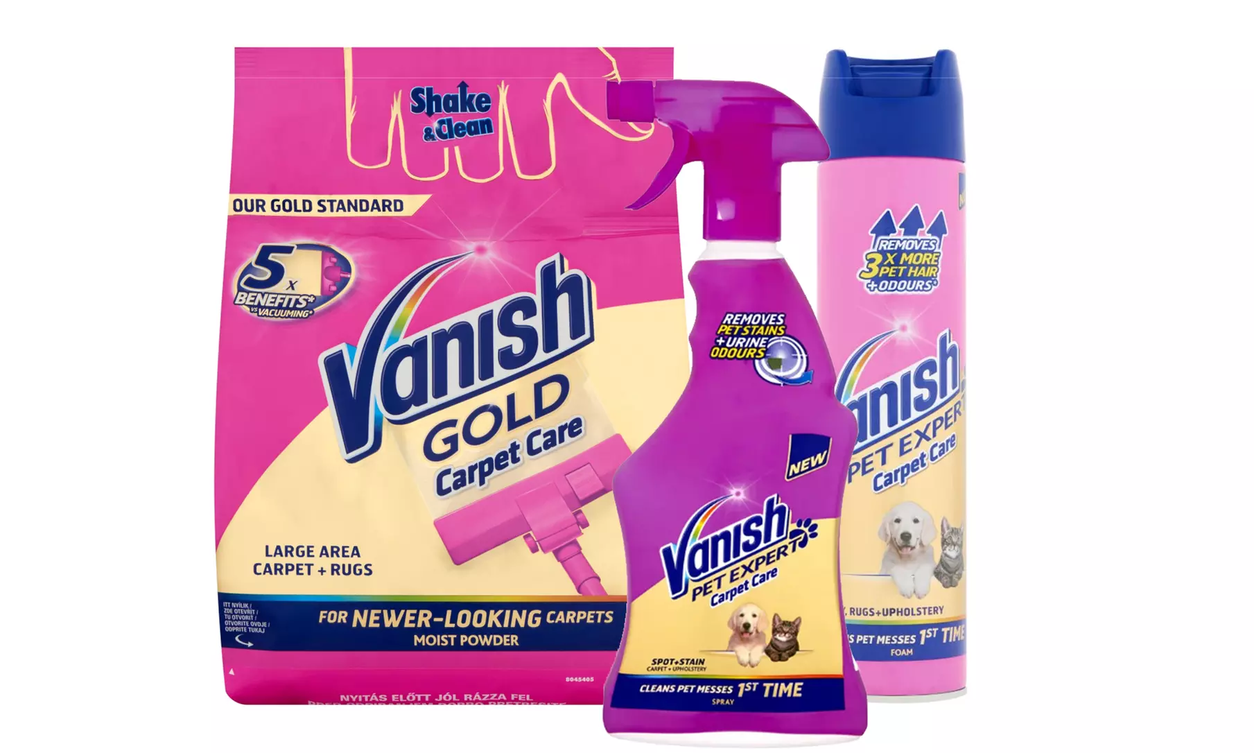 Vanish Carpet Cleaning Mix Box - Primary Image