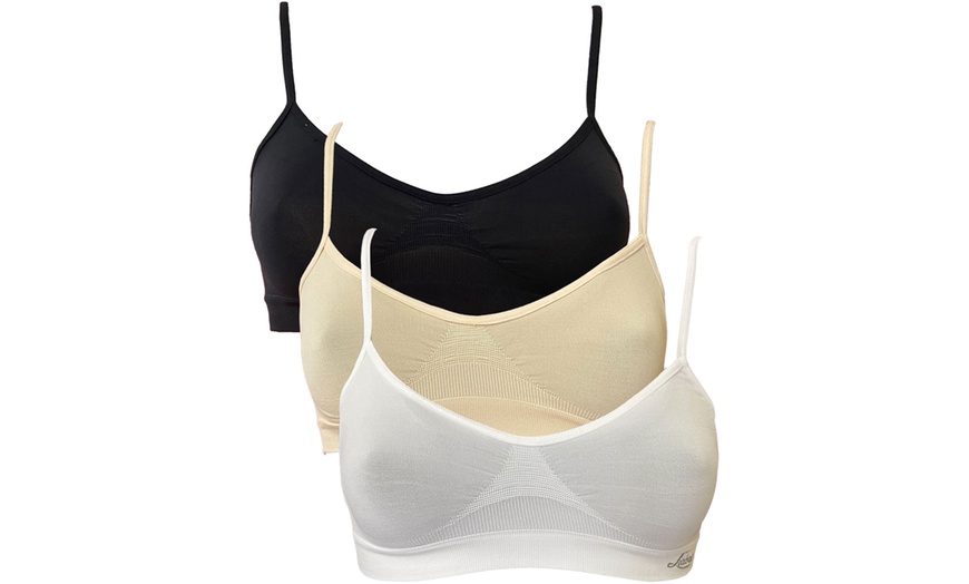 Image 4: Pack di 3 reggiseni da donna Liabel