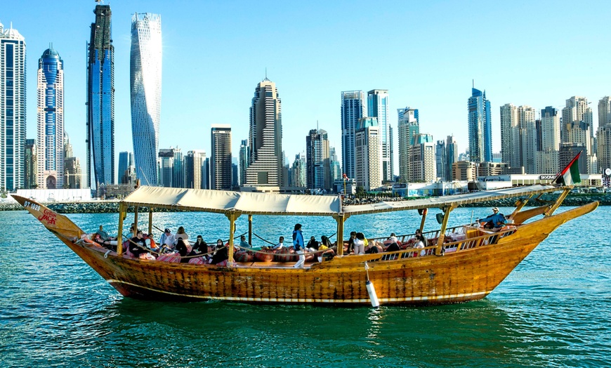 Image 4: Marina Canal Dhow Cruise