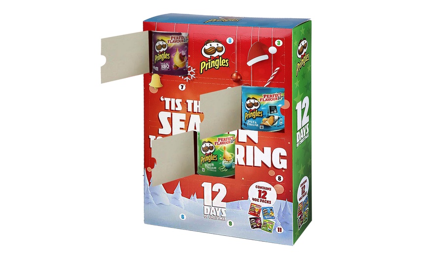 Image 4: 12- or 24-Day Pringles Advent Calendar