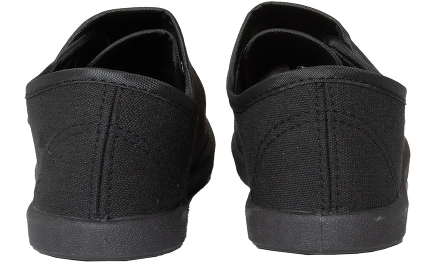 Image 15: Kid's Slip on School Shoes