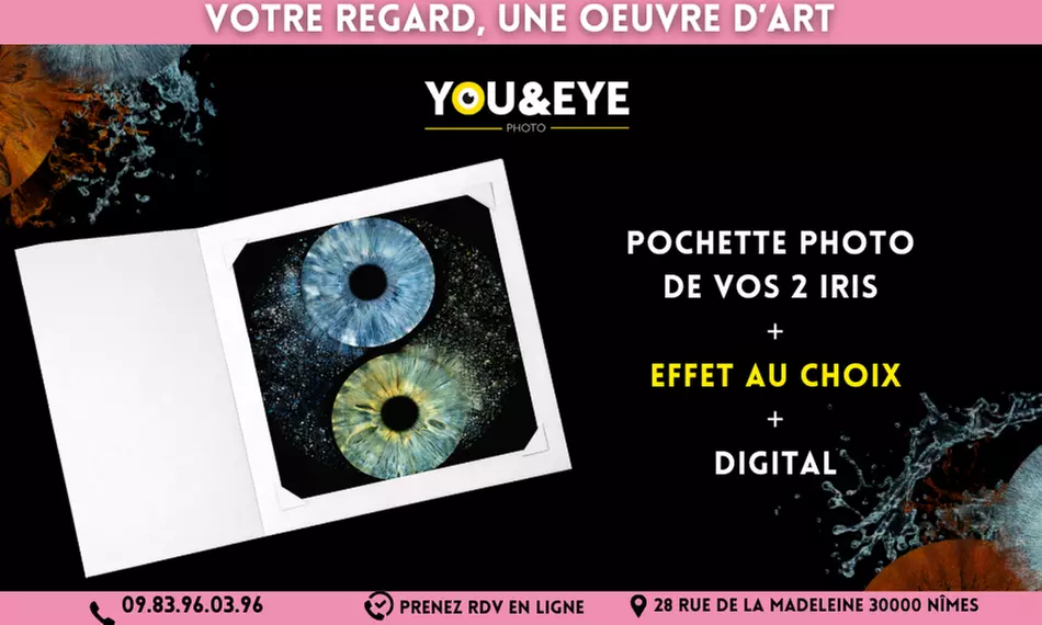 Saint-Valentin : transformez vos deux regards en une œuvre d’art unique