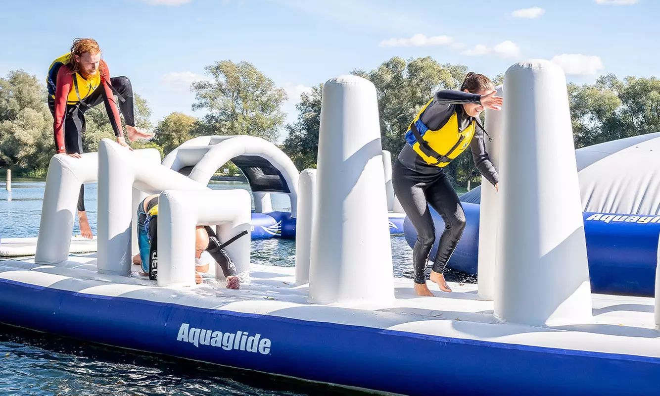 Aqua Park Entry with Wetsuit for 1, 2 or 4