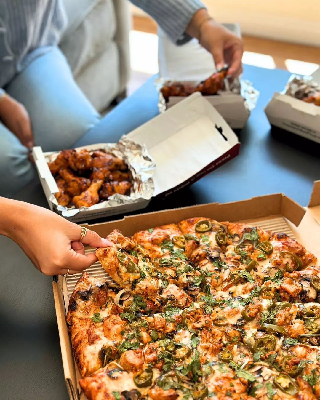  $50 or $75 to Spend on Food & Drink, One Large Specialty Pizza & More