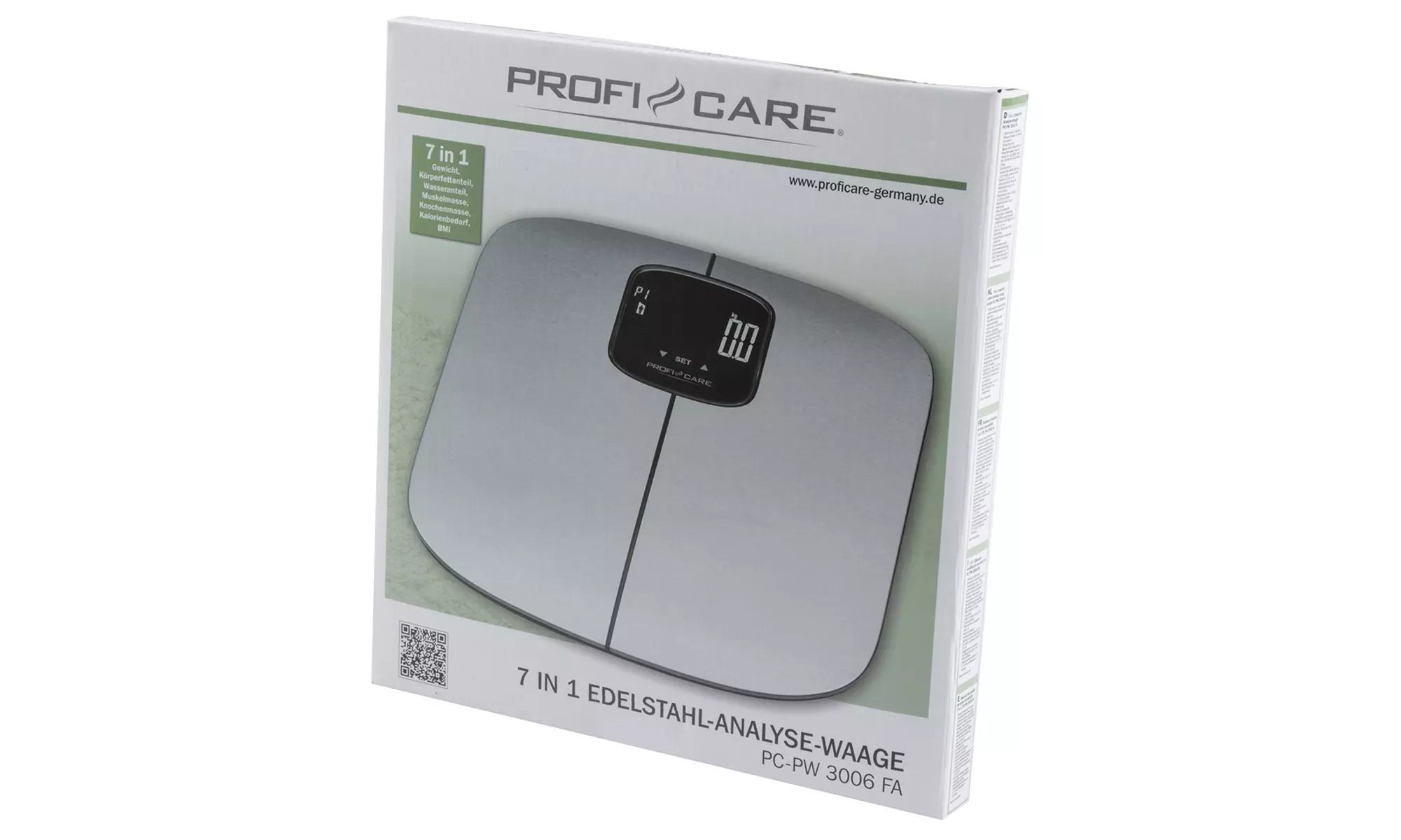 Pèse-personne électronique 7 en 1 de la marque Proficare - Second Medium