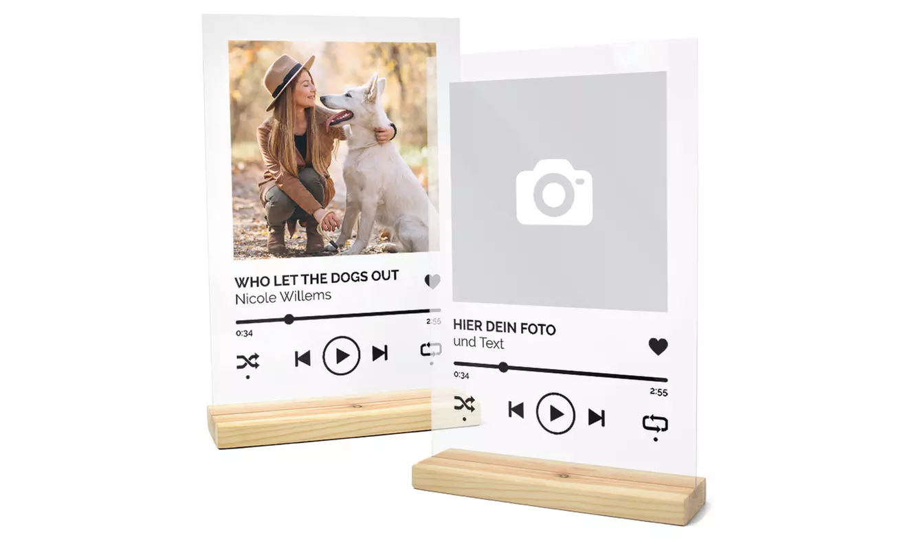 Gepersonaliseerde muziekplaat