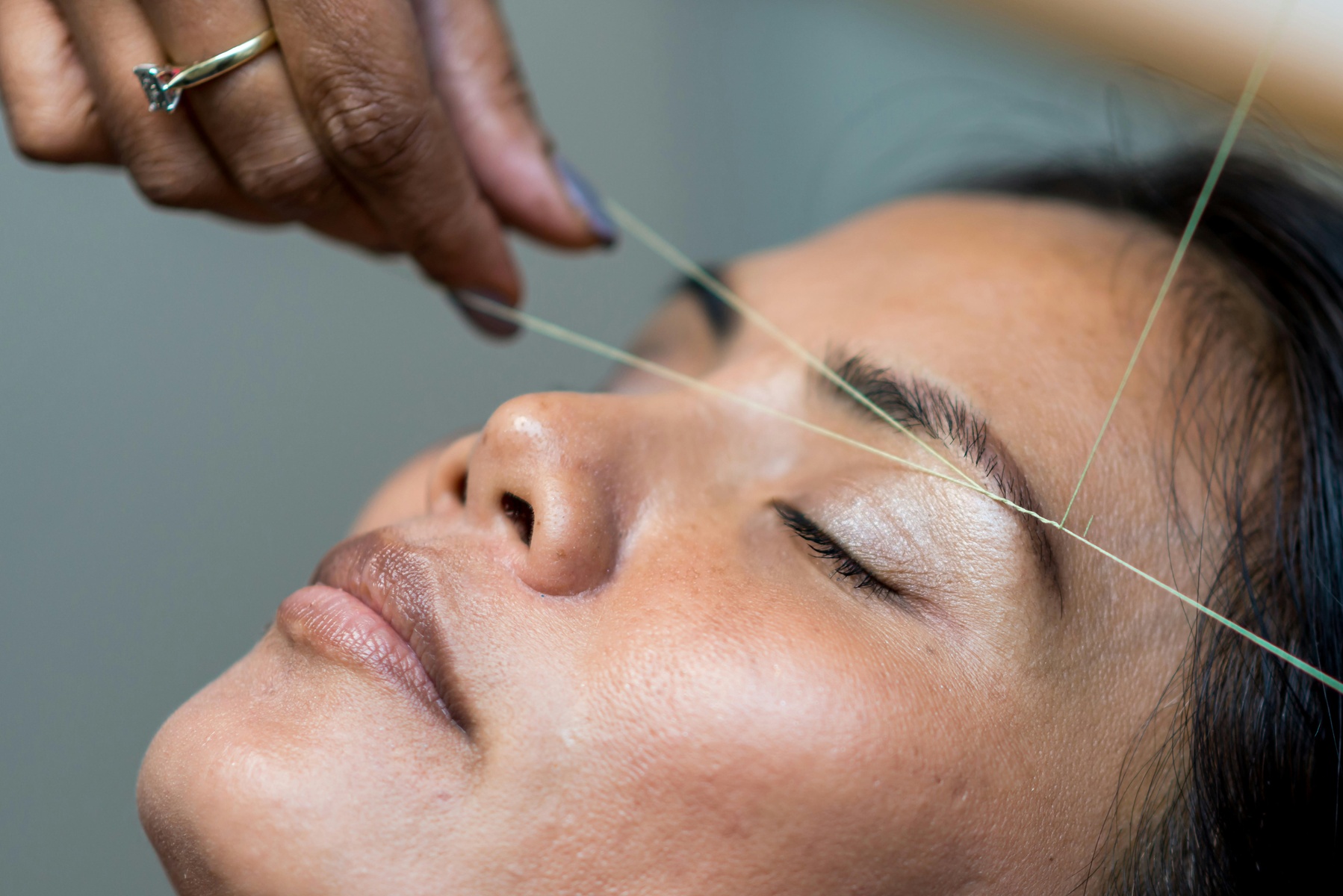 Eyebrow threading sessions for perfectly shaped brows