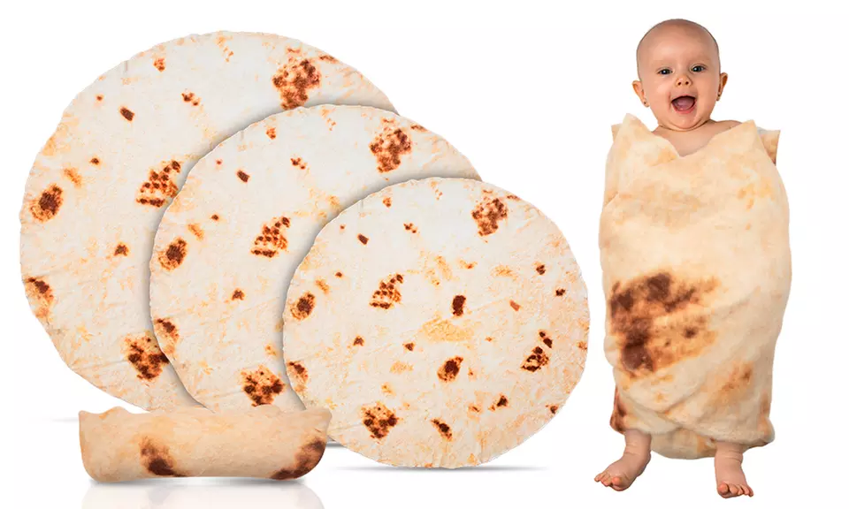 Plaids style burrito 100% microfibre - Second Medium