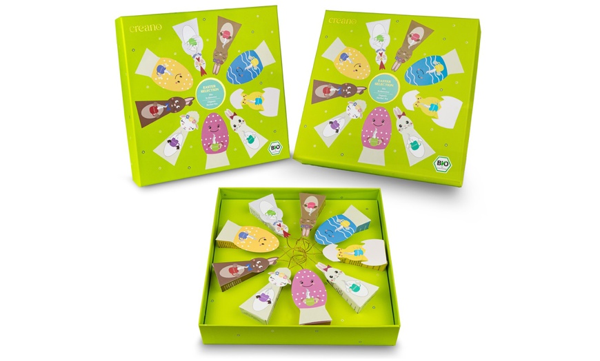 Image 2: Set-cadeau Creano édition Pâques, tisanes bio, 9 pyramides assorties