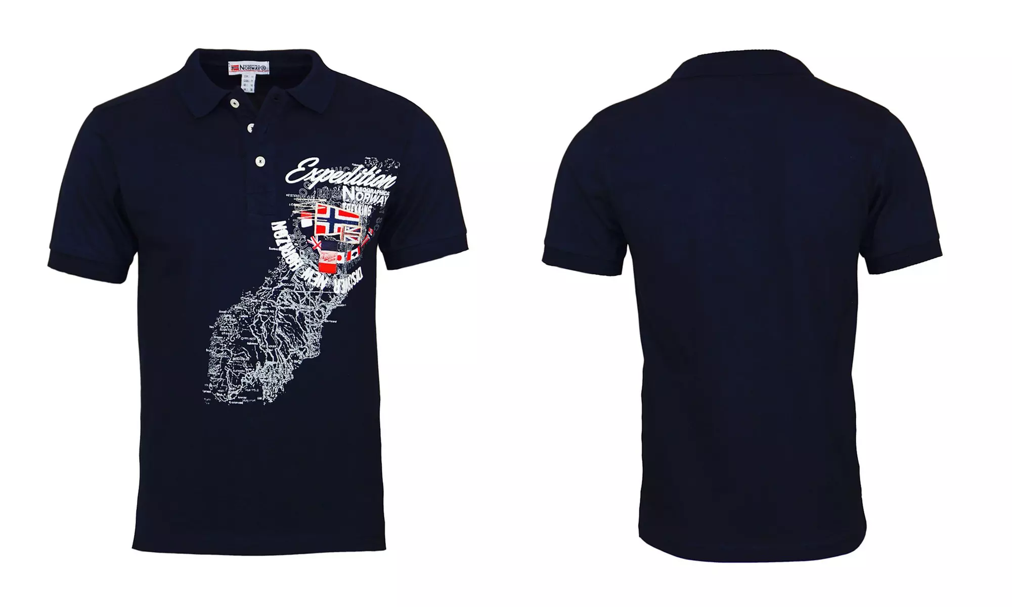 Geographical Norway 100% Cotton Men's Polo Shirt - Image 4