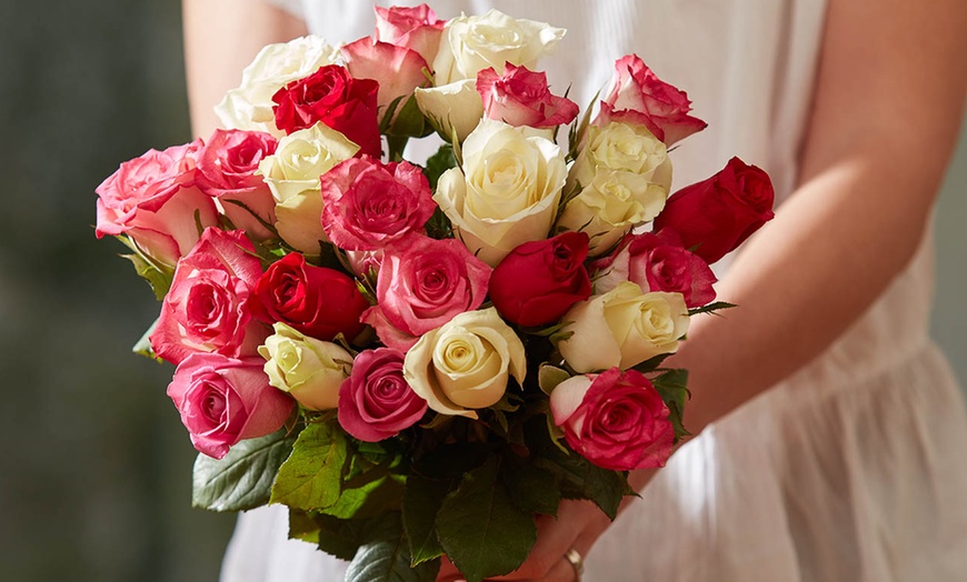 Image 2: Bouquet de roses avec Les Fleurs de Nicolas