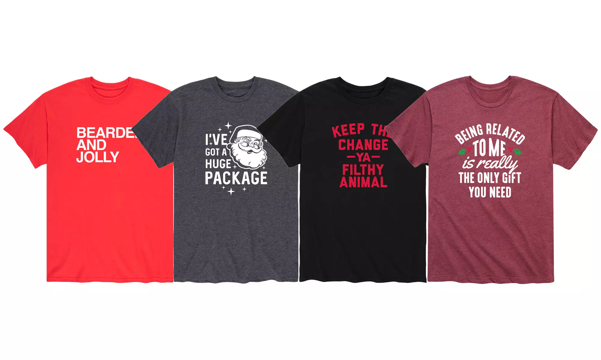 Instant Message Men's Classic Funny Christmas Tees (S–3XL) - Primary Image