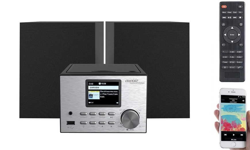 Image 3: Mini chaîne  hi-fi compacte Pearl