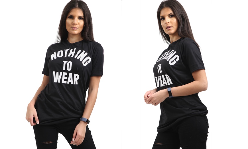 Oops Baggy T-Shirt Dress | Groupon