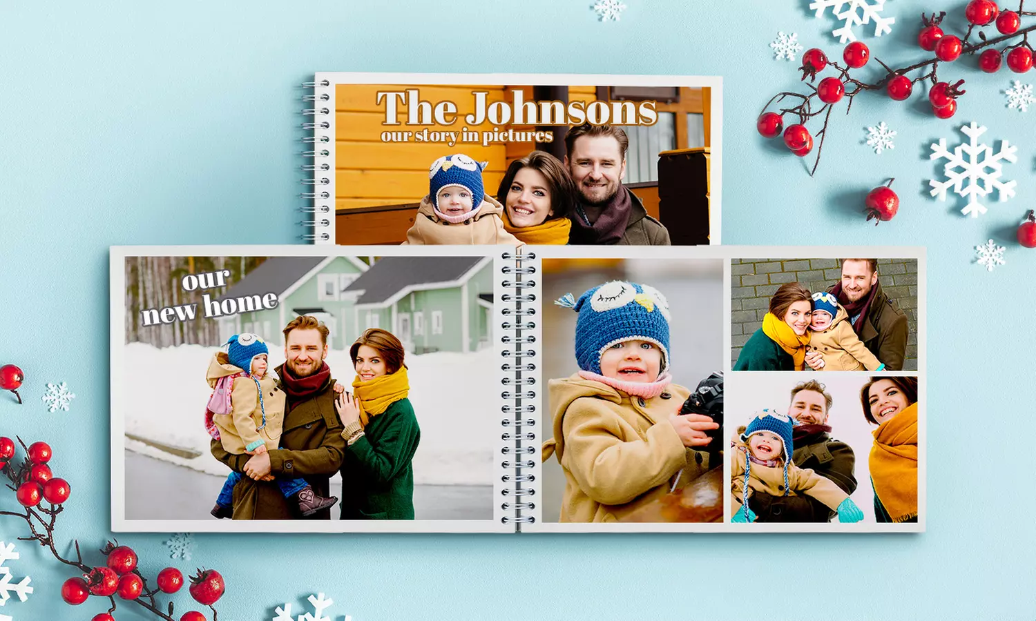 A4 Spiral Bound Photobook