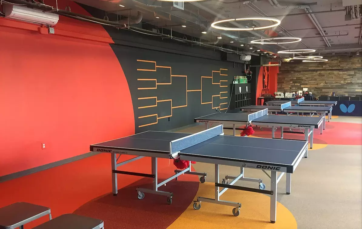 One-Month Table Tennis Membership at Wang Chen's Table Tennis Club (Up to 47% Off) - Primary Image