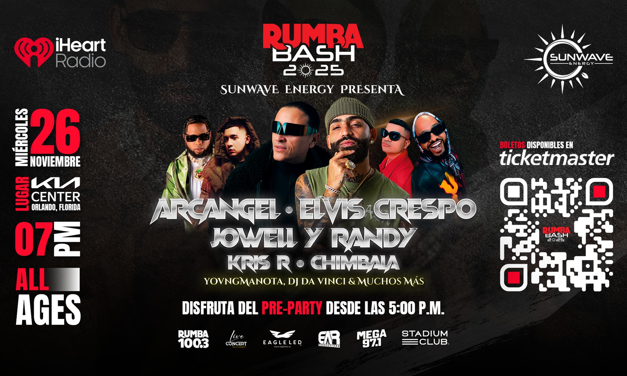 Rumba Bash 2025 with Arcangel (Up to 24% Off)