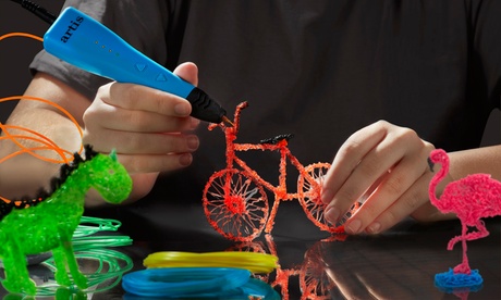 Set composto da 1 penna 3D Artis e numerosi accessori