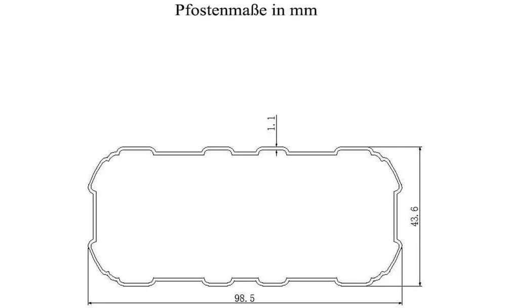 Home Deluxe Design-Carport „Falo“