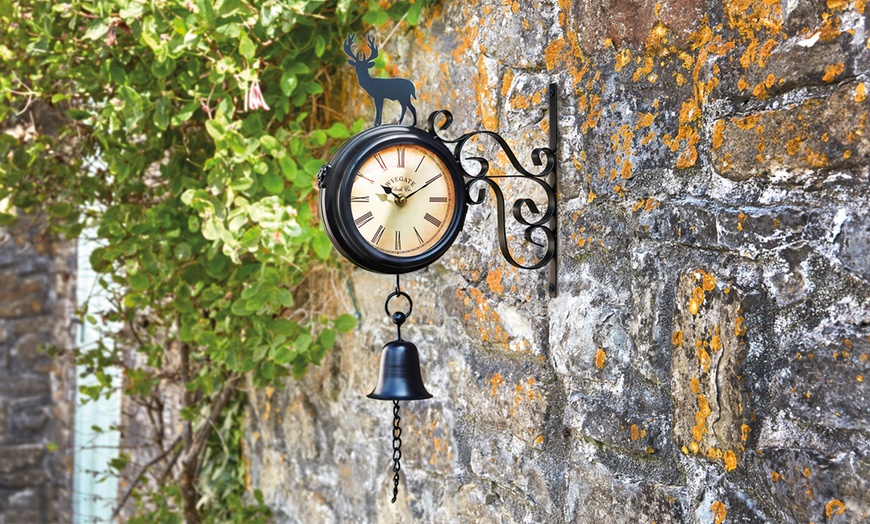 Image 17: Decorative Garden Clocks and Thermometers