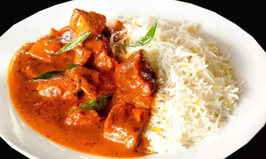 Indian dinner for two or four with appetizers and curry delights