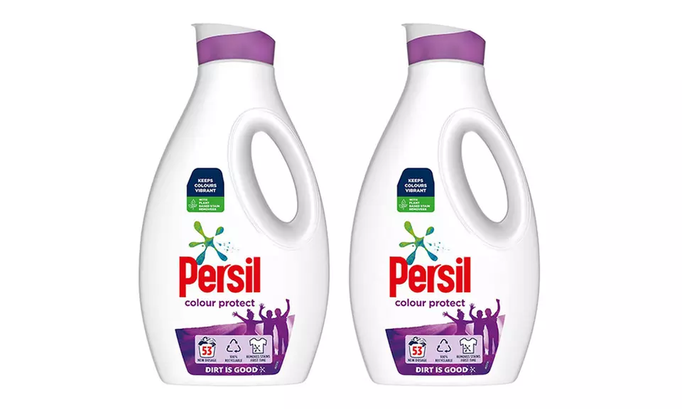 Two or Four Persil Laundry Washing Liquid Detergents