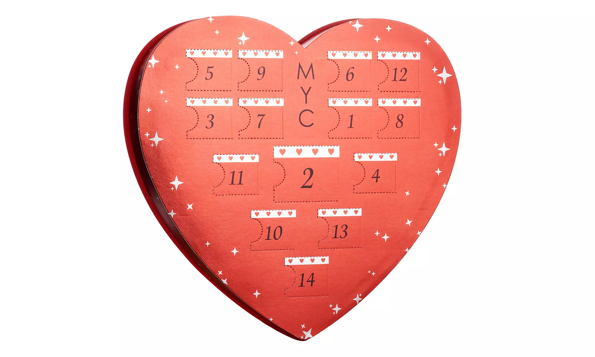 1 of 2 adventskalenders met 14 sieraden