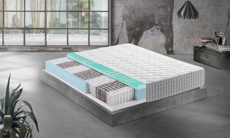 Materasso Made in Italy in memory, con molle indipendenti e disponibile in varie dimensioni