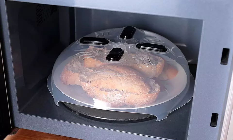 1 ou 2 couvercles magnétiques anti-éclaboussures pour micro-ondes
