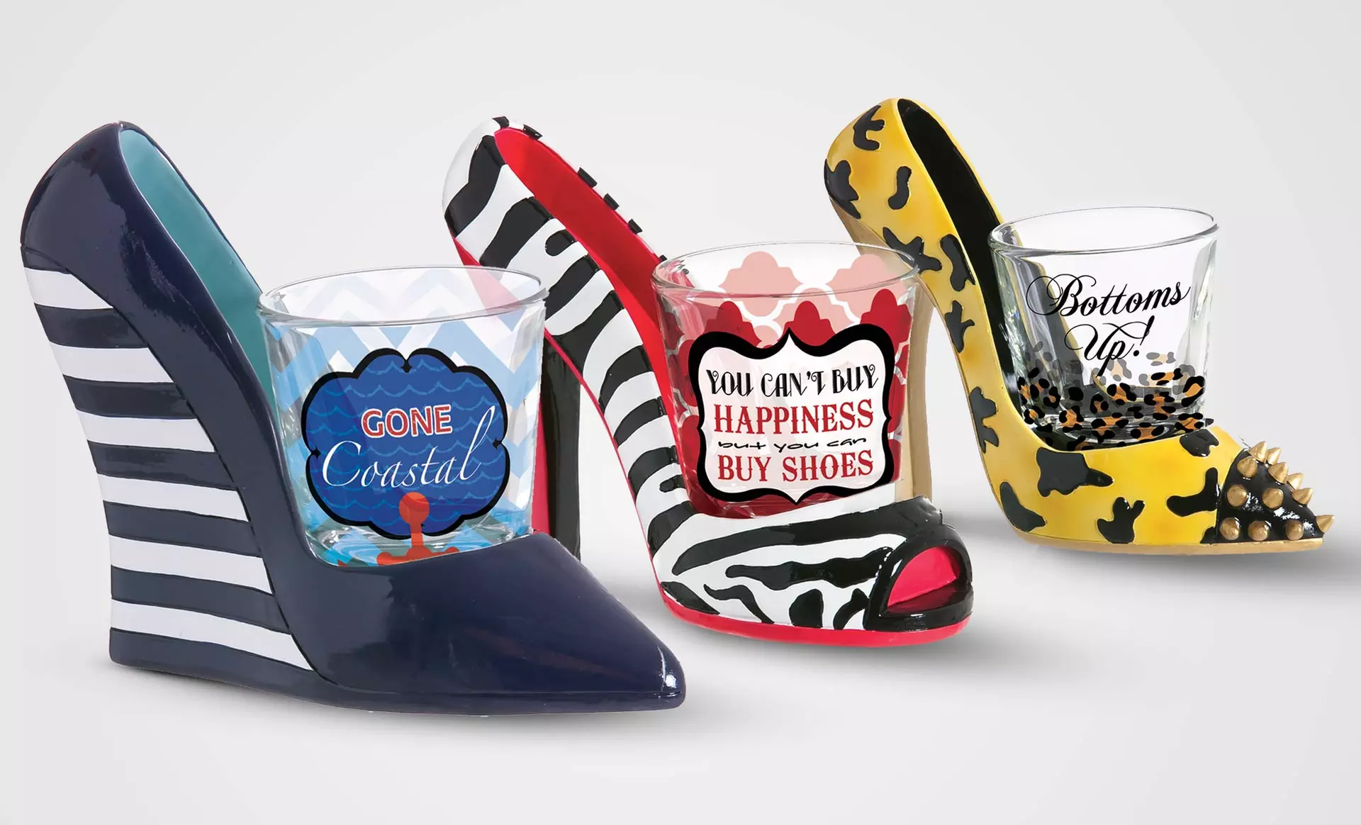 High-Heel and Shot-Glass "Shoe"ters - Primary Image