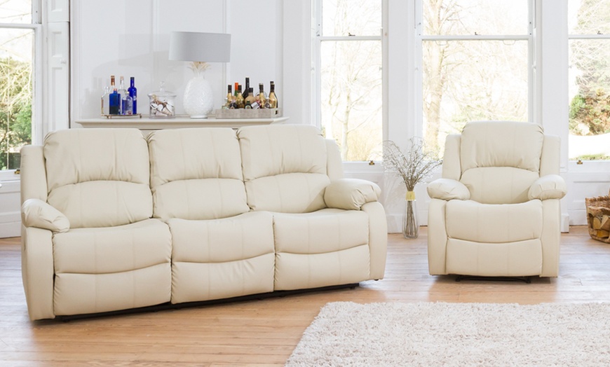 Image 24: Cabrini Reclining Sofa Collection