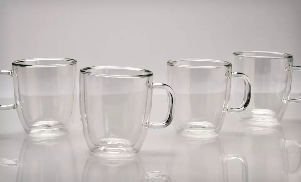 Imperial Double Wall Four-Piece Cup Sets (Half Off). Three Options Available. - Second Medium