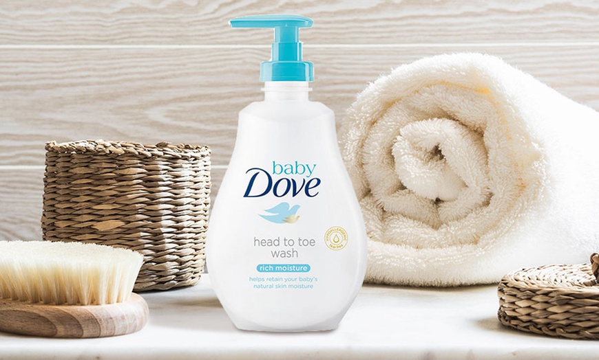 Image 5: Two Baby Dove Rich Moisture Body Washes