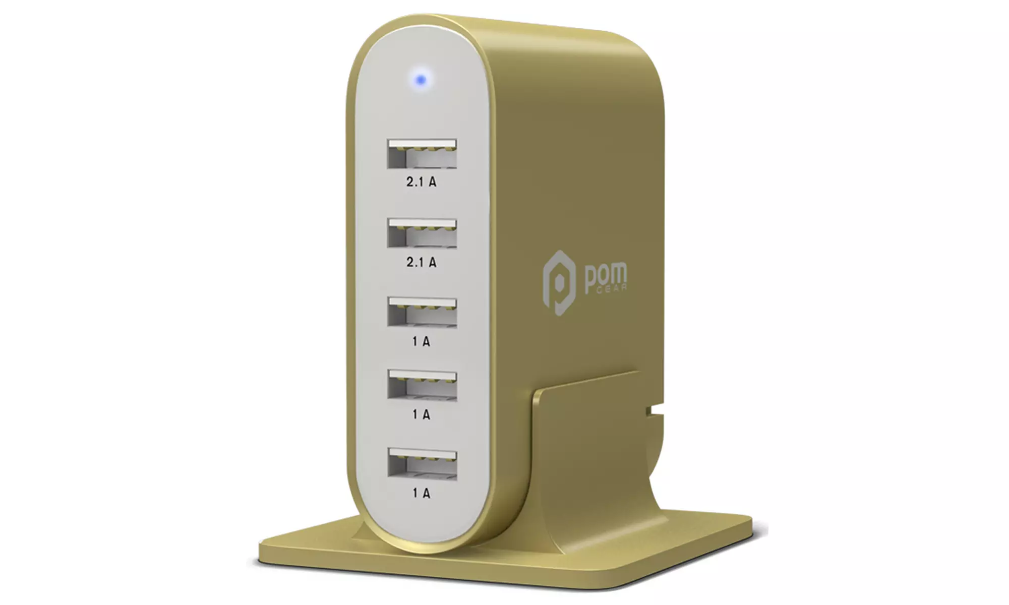 Pom Gear Charge2Go 5-Port Universal USB Smart Charger - Second Medium