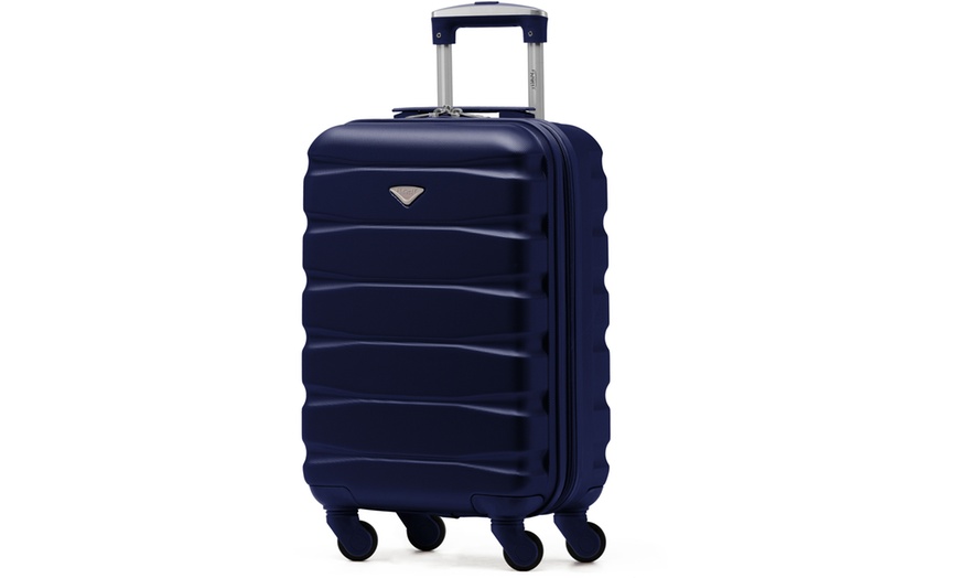 Image 33: Flight Knight Lightweight 4 Wheel Cabin Suitcase (Approved for 100+ Airlines)