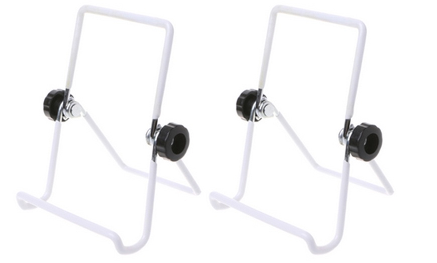 Image 11: Foldable Adjustable Tablet Holder